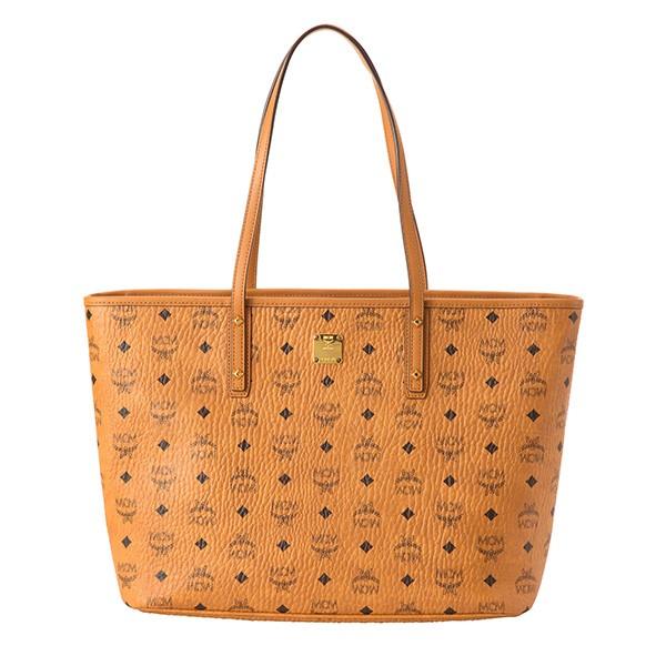 並行輸入 エムシーエム トートバッグ ANYA TOP ZIP SHOPPER  MWP7SVI33 CO001 ブラウン 爆買 | MCM | 01