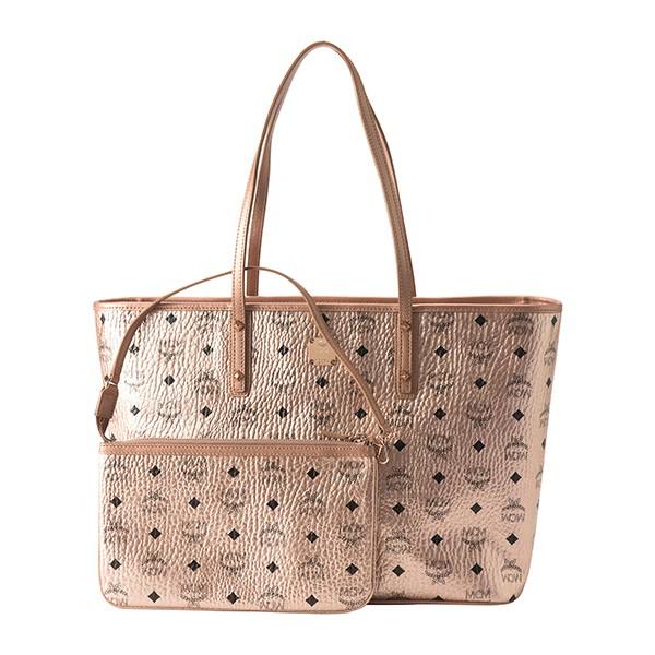 並行輸入 エムシーエム トートバッグ MCM アーニャ MWP 8AVI33 TC001レディース シャンパンゴールド | MCM