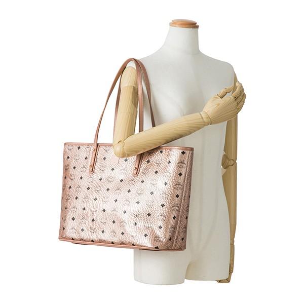 並行輸入 エムシーエム トートバッグ MCM アーニャ MWP 8AVI33 TC001レディース シャンパンゴールド | MCM | 05