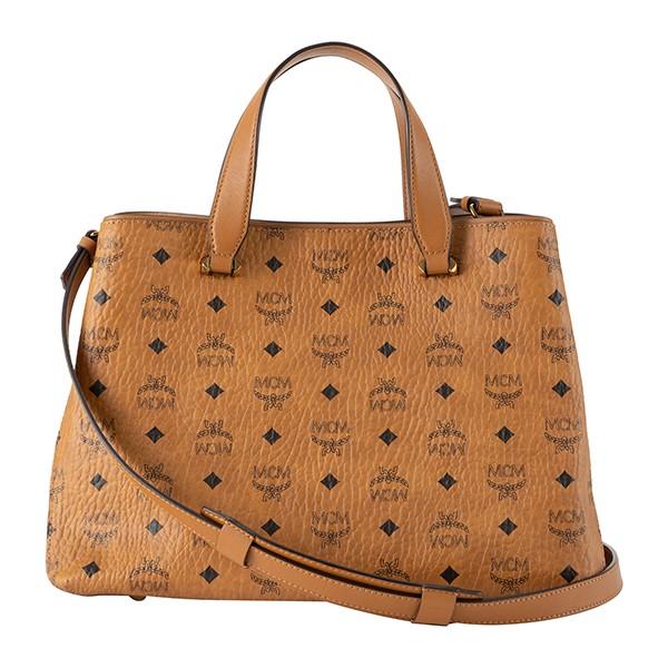 並行輸入 エムシーエム  ハンドバッグ ヴィセトス MWT 8ASE48 CO001 ブラウン 茶 爆買 | MCM | 01