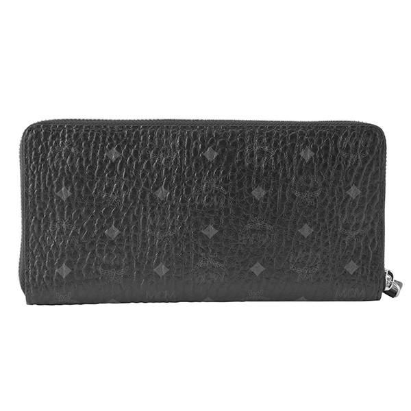 MCM（エムシーエム） 並行輸入 長財布(ラウンドファスナー) ブラック