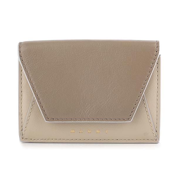 MARNI（マルニ） 並行輸入 3つ折り財布 カラーブロック PFMO0056U1
