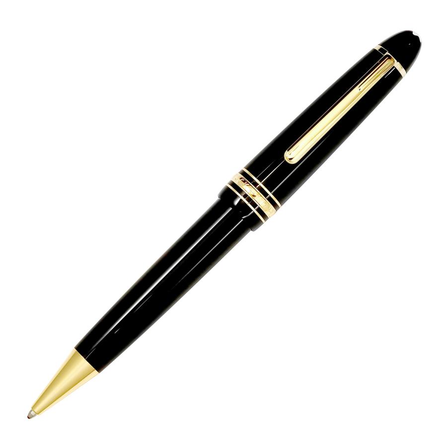 並行輸入 モンブラン 筆記具 MONTBLANC マイスターシュテュック ゴールドコーティング ボールペン ル・グラン 10456/132452メンズ ブラック 黒 | MONTBLANC（筆記具、時計）