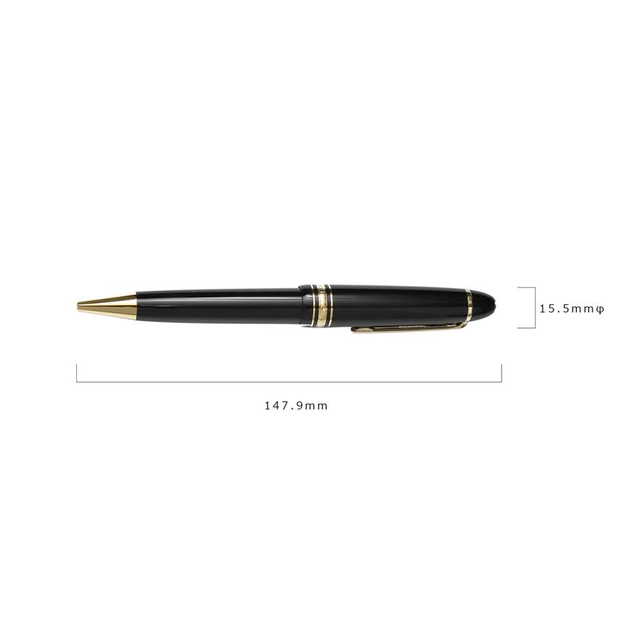 並行輸入 モンブラン 筆記具 MONTBLANC マイスターシュテュック ゴールドコーティング ボールペン ル・グラン 10456/132452メンズ ブラック 黒 | MONTBLANC（筆記具、時計） | 05