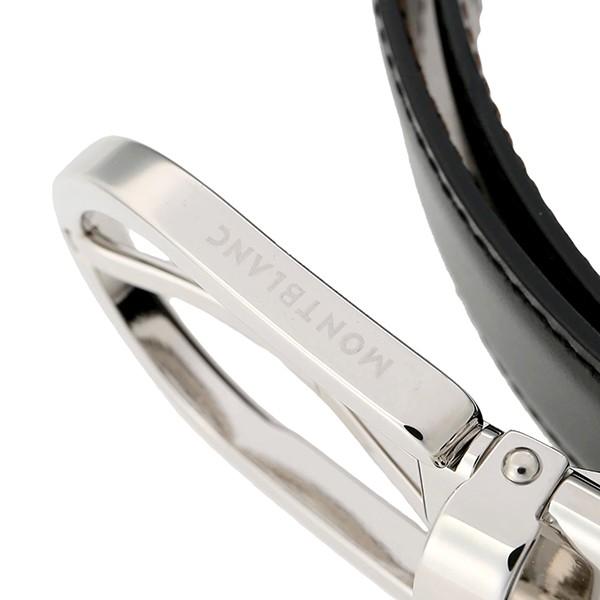 並行輸入 モンブラン ベルト MONTBLANC クラシック ライン オーバル ホースショー リバーシブル ビジネスベルト 38157メンズ ブラック 黒 | MONTBLANC（筆記具、時計） | 07