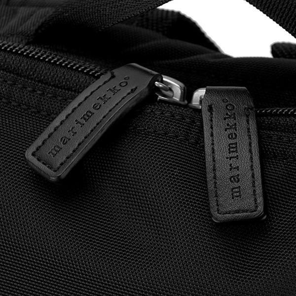 並行輸入 マリメッコ リュックサック Marimekko ローディー BUDDY バディ 092512 999レディース ブラック 黒 | marimekko | 07