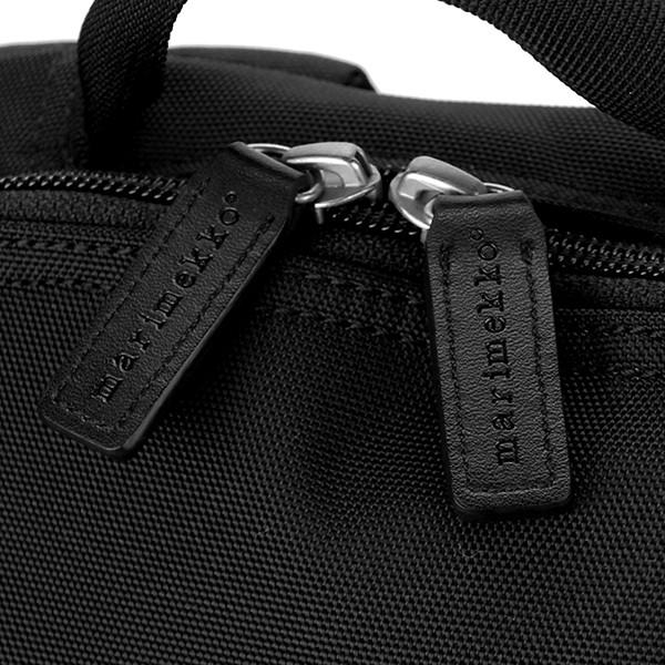 並行輸入 マリメッコ リュックサック Marimekko ローディー METRO メトロ 092518 999レディース ブラック 黒 | marimekko | 07