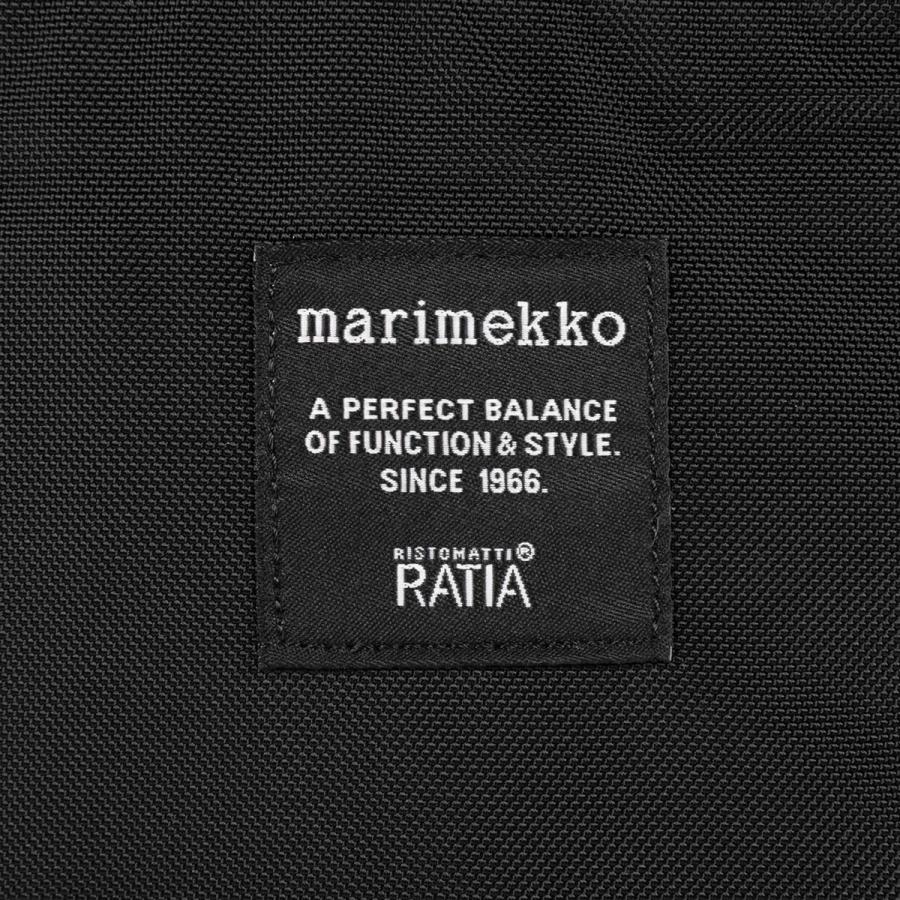 並行輸入 マリメッコ リュック Marimekko ローディー METRO メトロ 092518 999 レディース ブラック 黒 | marimekko | 07