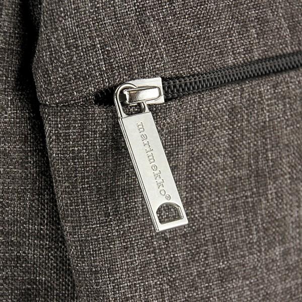 並行輸入 マリメッコ リュックサック 杢グレー CITY バックパック Marimekko 045068 009 爆買 | marimekko | 06