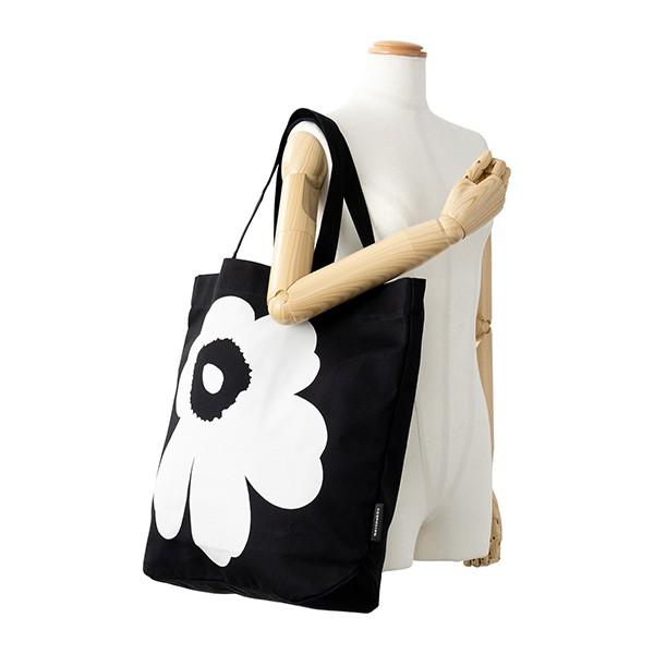 並行輸入 マリメッコ トートバッグ Marimekko ウニッコ TORNA 047931 910レディース ブラック黒 | marimekko | 05