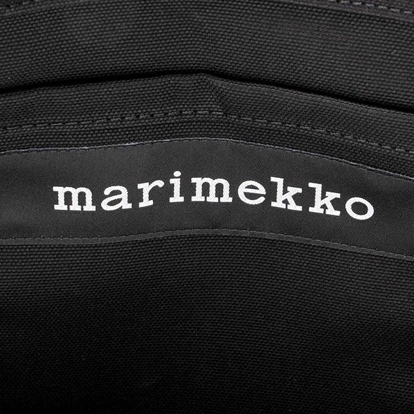 並行輸入 マリメッコ トートバッグ Marimekko ウニッコ TORNA 047931 910レディース ブラック黒 | marimekko | 07