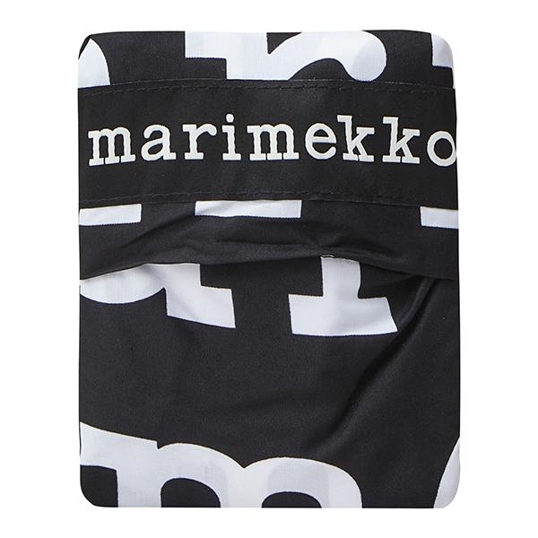 並行輸入 マリメッコ トートバッグ Marimekko マリロゴ スマートバッグ 048854 910レディース ブラック 黒 ホワイト 白 | marimekko | 08