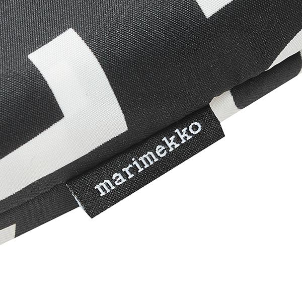 並行輸入 マリメッコ 傘 Marimekko ミニ マニュアル マリロゴ 折りたたみ傘 048859 910レディース ブラック 黒 ホワイト 白 | marimekko | 06