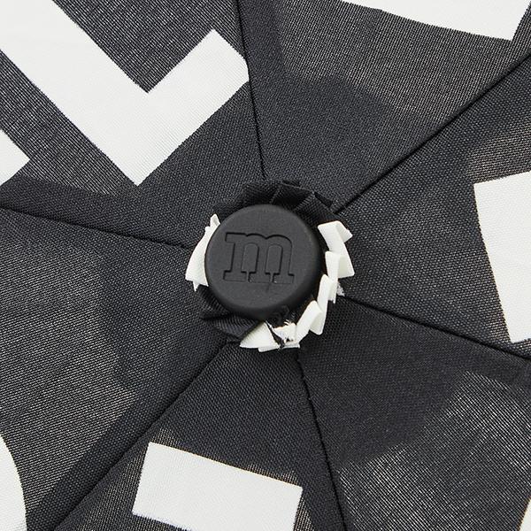 並行輸入 マリメッコ 傘 Marimekko ミニ マニュアル マリロゴ 折りたたみ傘 048859 910レディース ブラック 黒 ホワイト 白 | marimekko | 07