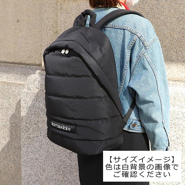 並行輸入 マリメッコ リュックサック Marimekko ロリー バックパック 090803 009レディース ブラック 黒 | marimekko | 09
