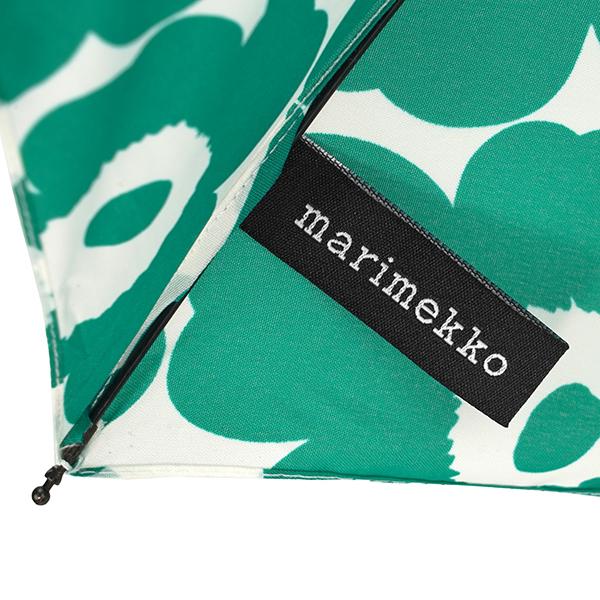 マリメッコ　ミニウニッコ　折りたたみ傘　GREEN marimekko マリメッコ 傘 Marimekko ミニ ウニッコ マニュアル
