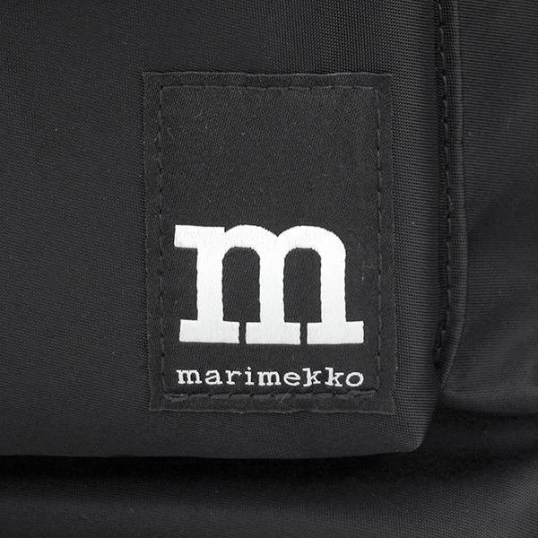 並行輸入 マリメッコ リュックサック Marimekko WEAR ALL DAY BAG EVERYTHING BACKPACK L SOLID 091198 009レディース ブラック 黒 | marimekko | 06