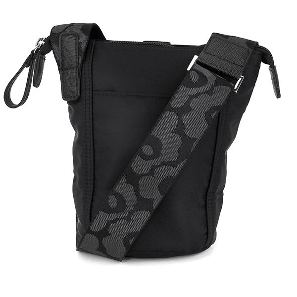 並行輸入 マリメッコ ショルダーバッグ Marimekko WEAR ALL DAY BAG ESSENTIAL BUCKET SOLID 091201 009レディース ブラック 黒 | marimekko | 01