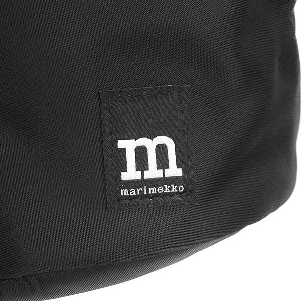 並行輸入 マリメッコ ショルダーバッグ Marimekko WEAR ALL DAY BAG ESSENTIAL BUCKET SOLID 091201 009レディース ブラック 黒 | marimekko | 06