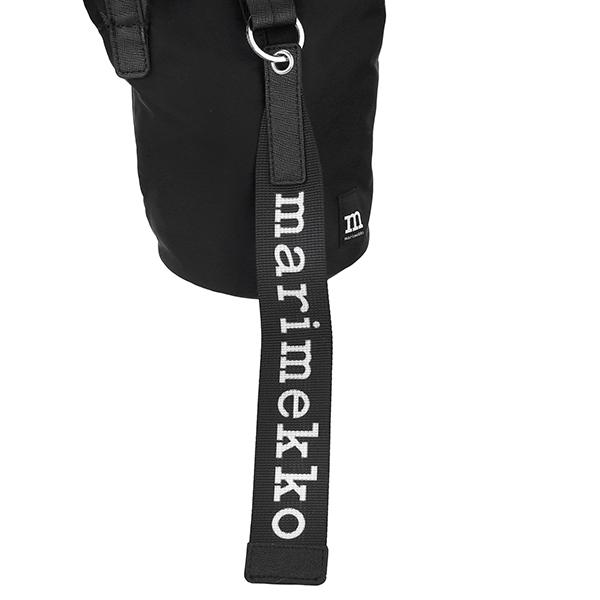 並行輸入 マリメッコ ショルダーバッグ Marimekko WEAR ALL DAY BAG ESSENTIAL BUCKET SOLID 091201 009レディース ブラック 黒 | marimekko | 07