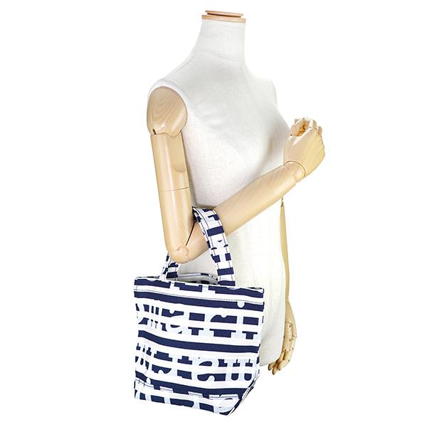並行輸入 マリメッコ トートバッグ Marimekko TASARAITA LOGO PIENI AHKERA トートバッグ 091398 150レディース ダークブルー 紺 | marimekko | 05
