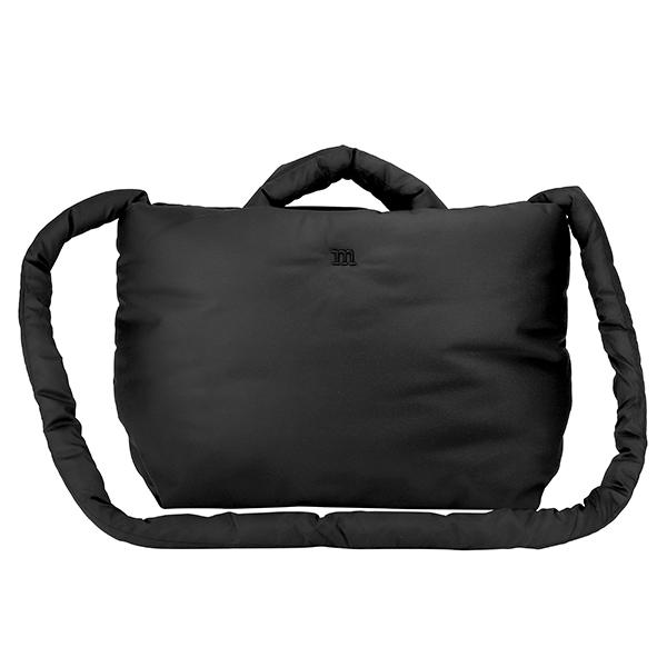 並行輸入 マリメッコ トートバッグ Marimekko ピロー WEEKENDER BAG 091465 009レディース ブラック 黒 | marimekko
