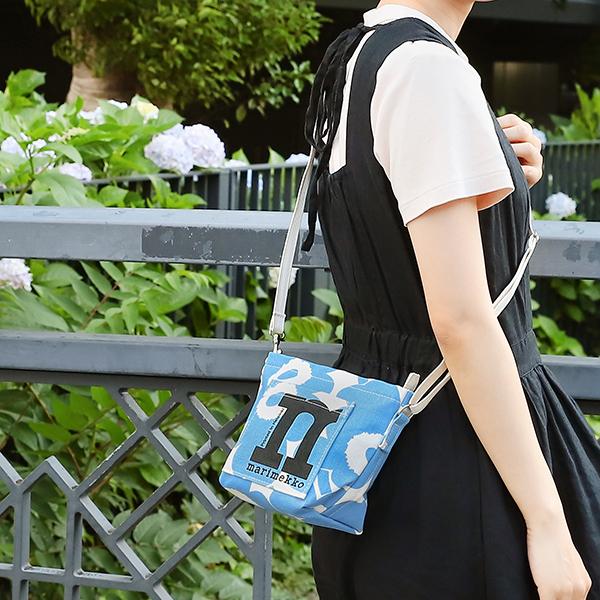 並行輸入 マリメッコ ショルダーバッグ Marimekko ウニッコ MONO MINI CROSSBODY 091969 845レディース ライトブルー 水色 | marimekko | 11