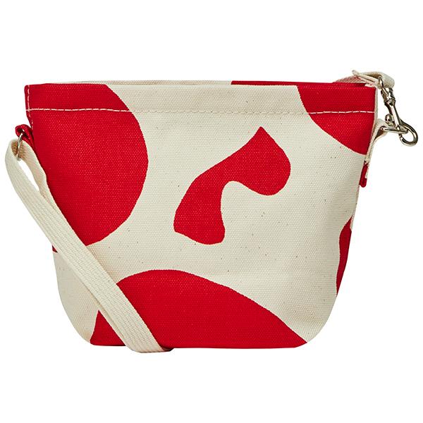 並行輸入 マリメッコ ショルダーバッグ Marimekko プッロポスティ Mono Mini Crossbody 091976 830レディース レッド 赤 ホワイト | marimekko | 01