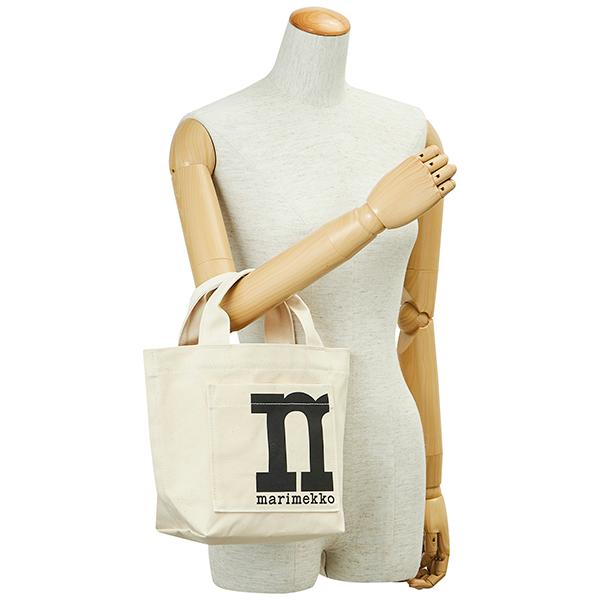 並行輸入 マリメッコ トートバッグ Marimekko ソリッド Mono Mini Tote 091979 100レディース ホワイト 白 | marimekko | 05