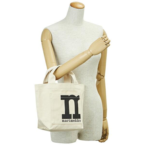 並行輸入 マリメッコ トートバッグ Marimekko ソリッド Mono Mini Tote 091979 100 レディース ホワイト 白 | marimekko | 08
