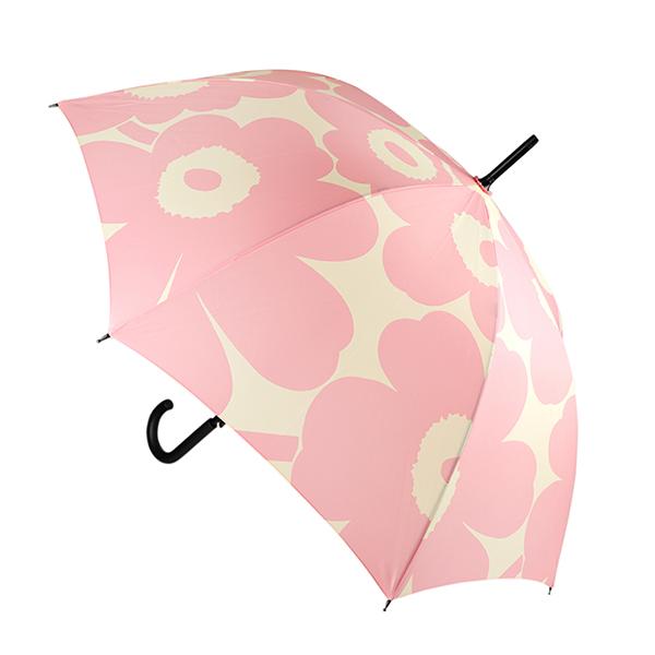 並行輸入 マリメッコ 傘 Marimekko ウニッコ SEMI-AUTOMATIC UMBRELLA 092000 130レディース アイボリー ピンク | marimekko