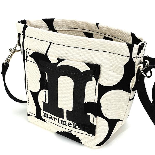 並行輸入 マリメッコ ショルダーバッグ Marimekko ウニッコ MONO MINI CROSSBODY 092198 908レディース ブラック 黒 ホワイト 白 | marimekko | 03