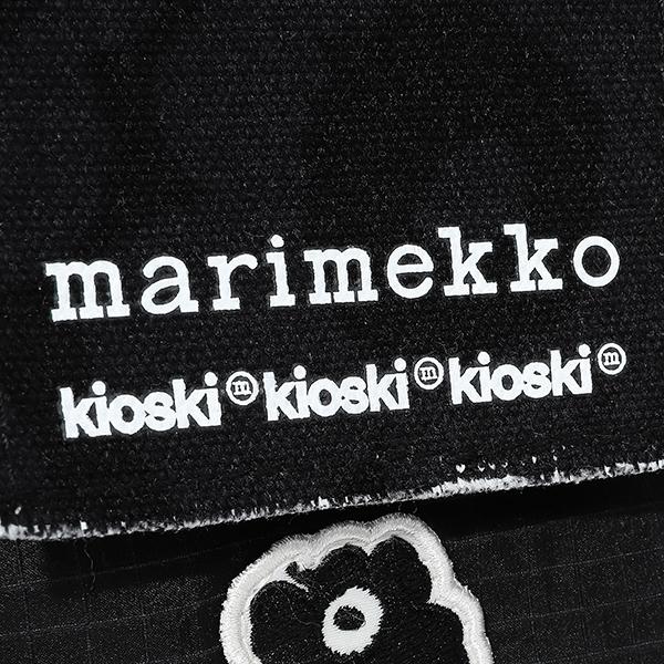 並行輸入 マリメッコ ショルダーバッグ Marimekko ファニー SMALL POCKET MARIMERKKI 092211 992ユニセックス ブラック 黒 ホワイト 白 | marimekko | 04