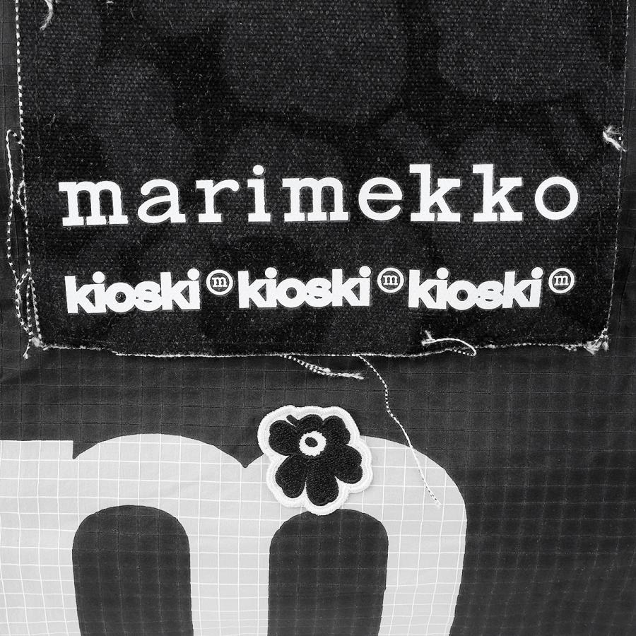 並行輸入 マリメッコ トートバッグ Marimekko キオスキ FUNNY TOTE MARIMERKKI 092212 992レディース ブラック 黒 ホワイト 白 | marimekko | 07