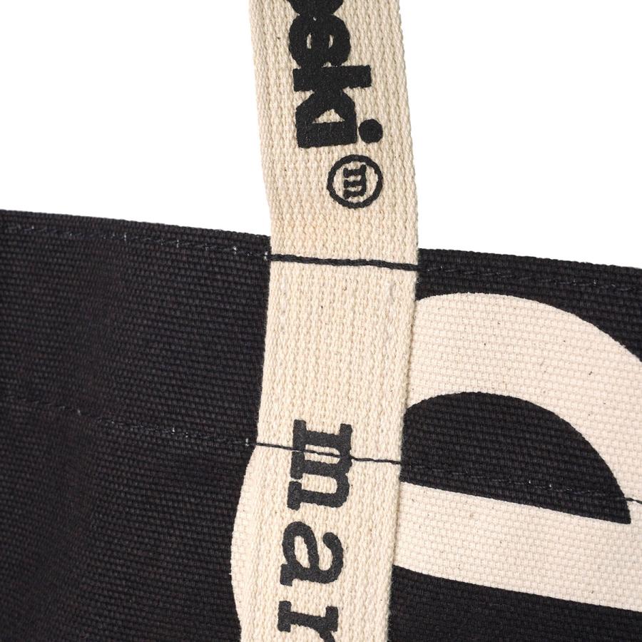 並行輸入 マリメッコ トートバッグ Marimekko キオスキ CARRIER BIG MARIMERKKI 092249 910レディース ブラック 黒 | marimekko | 07