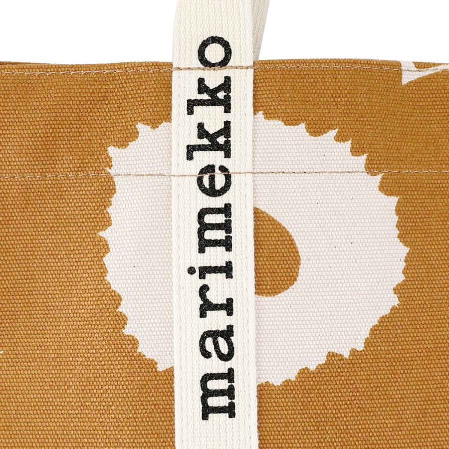 並行輸入 マリメッコ トートバッグ Marimekko キャリア KIOSKI BIG UNIKKO 092457 878レディース ブラウン 茶 | marimekko | 06