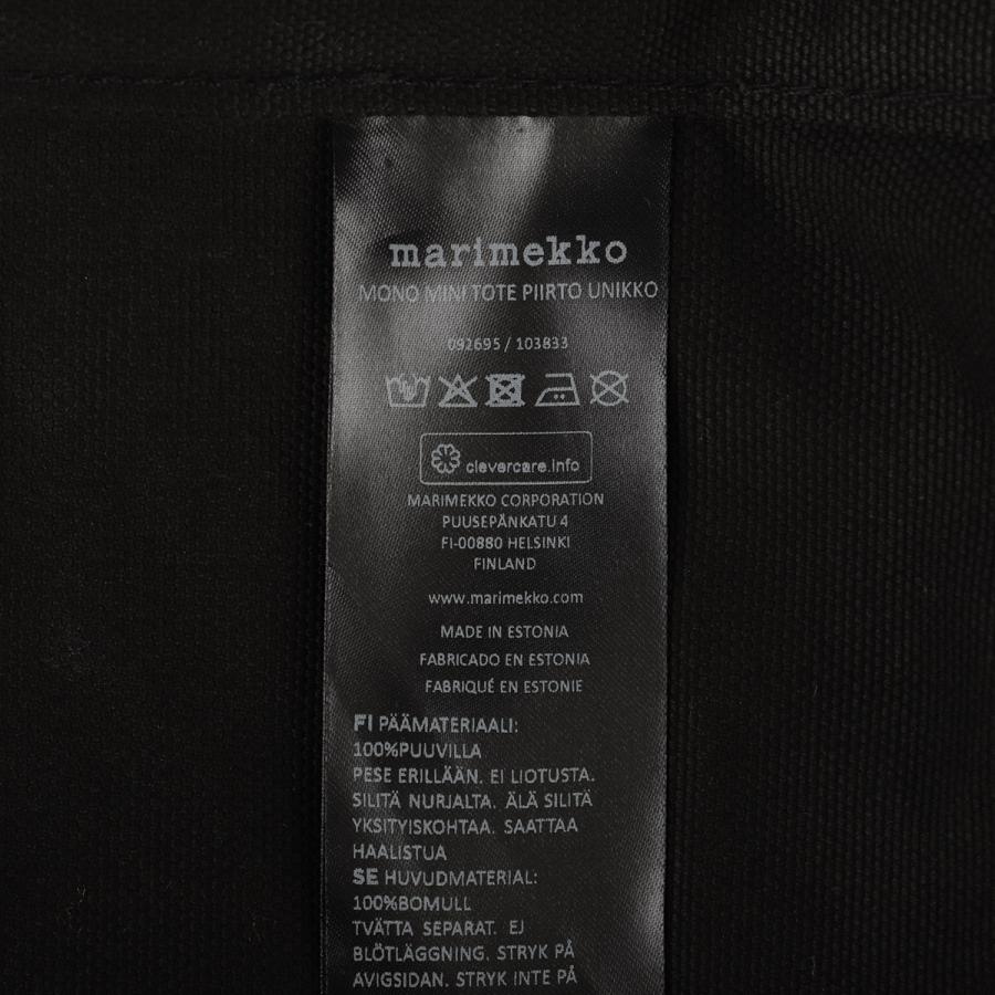 並行輸入 マリメッコ ハンドバッグ Marimekko ピィイルト ウニッコ モノ ミニ トート 092695 899レディース ダークグリーン 緑 | marimekko | 08