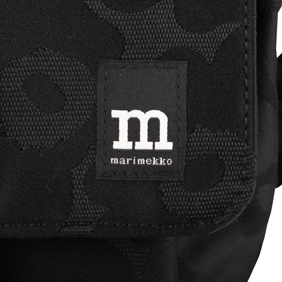 新品未使用　marimekko ショルダーバッグ ブラック marimekko（マリメッコ） 並行輸入 ショルダーバッグ ウニッコ ミニ