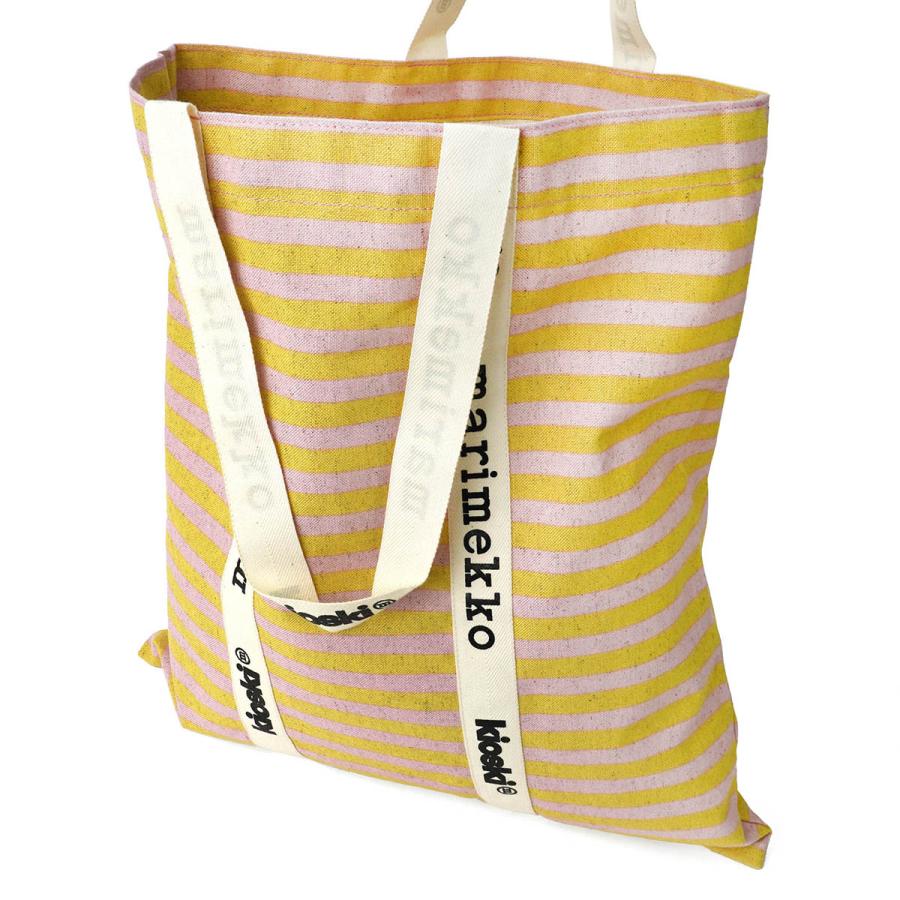 並行輸入 マリメッコ トートバッグ Marimekko キオスキ キャリア ミディ タサライタ トートバッグ 093347 320レディース ピンク イエロー 黄 | marimekko | 04