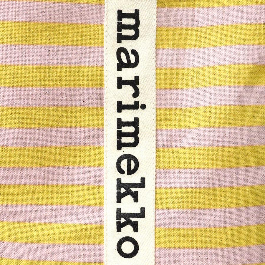 並行輸入 マリメッコ トートバッグ Marimekko キオスキ キャリア ミディ タサライタ トートバッグ 093347 320レディース ピンク イエロー 黄 | marimekko | 07