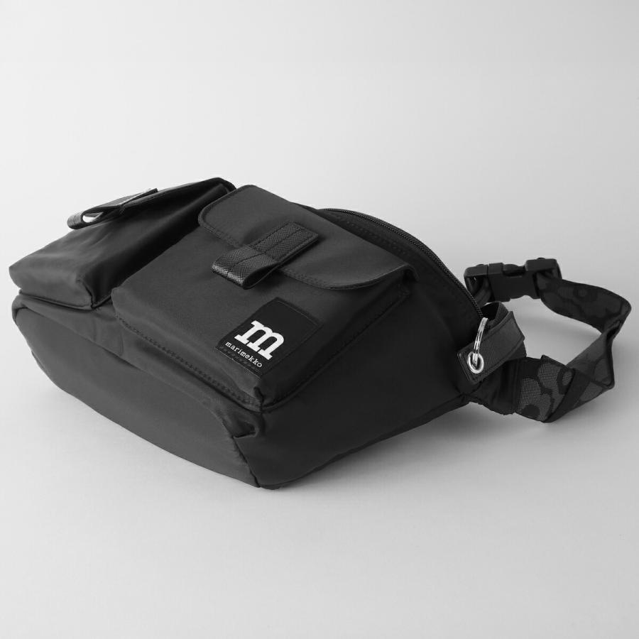 並行輸入 マリメッコ ショルダーバッグ Marimekko ソリッド SLING BAG M 094618 009レディース ブラック 黒 | marimekko | 02