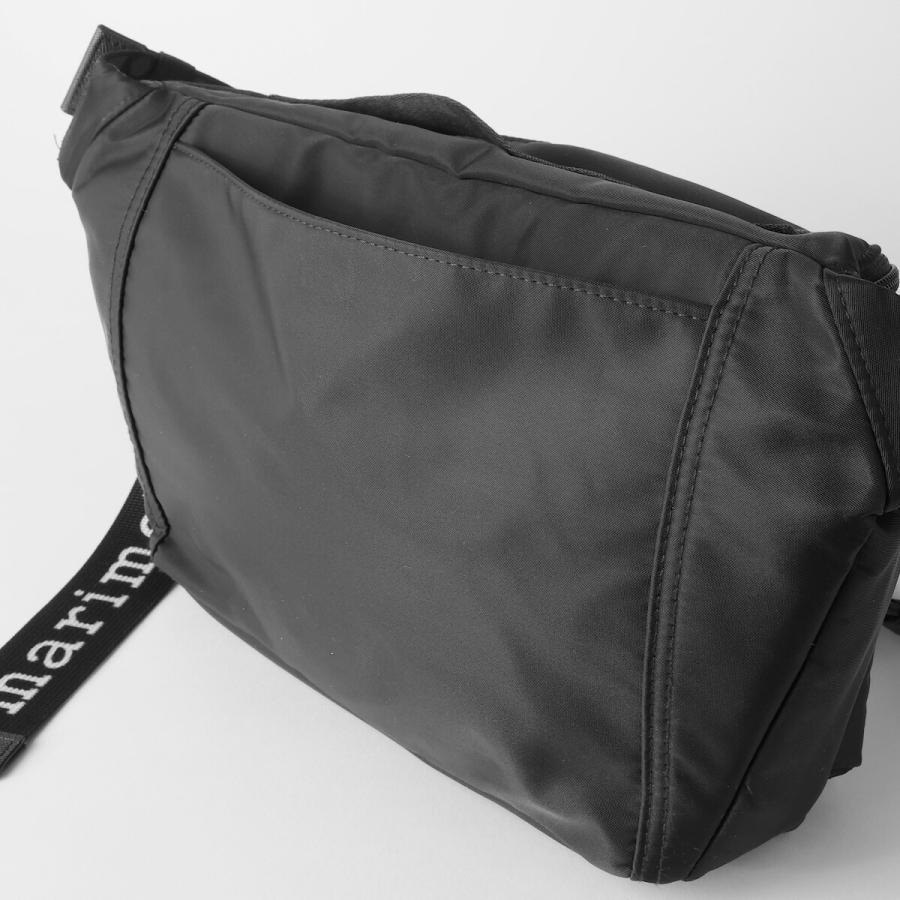 並行輸入 マリメッコ ショルダーバッグ Marimekko ソリッド SLING BAG M 094618 009レディース ブラック 黒 | marimekko | 08