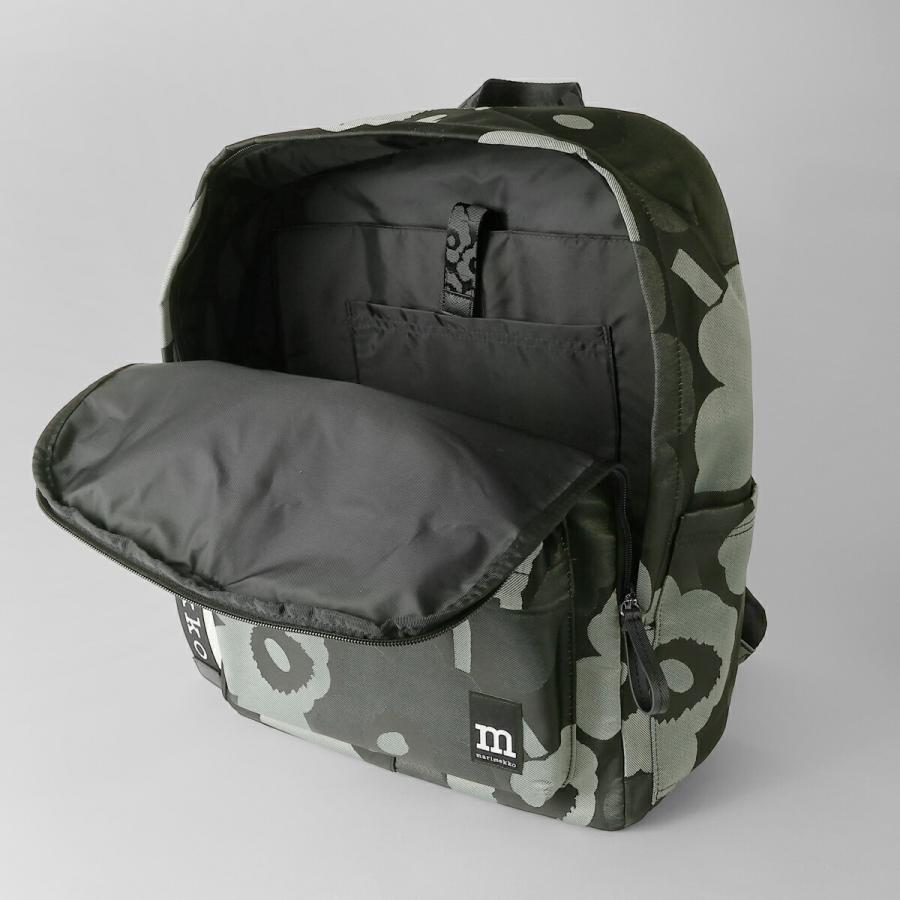 並行輸入 マリメッコ リュック Marimekko ウニッコ ZIP TOP BACKPACK 094809 990 レディース グレー | marimekko | 06