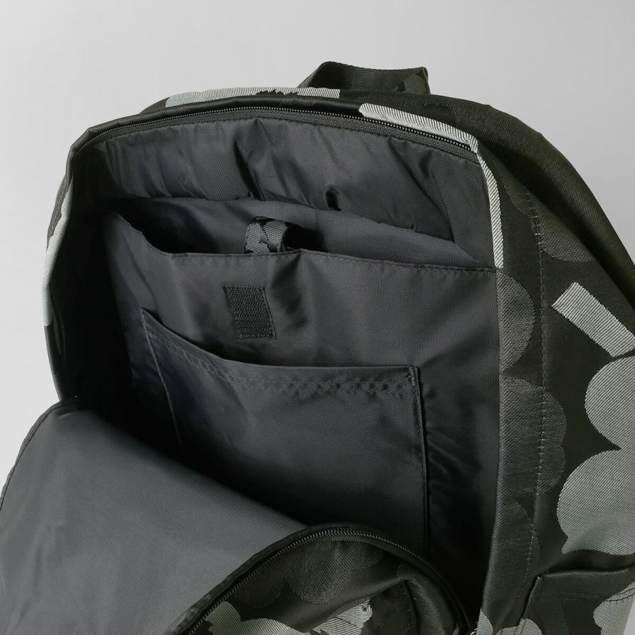 並行輸入 マリメッコ リュック Marimekko ウニッコ ZIP TOP BACKPACK 094809 990 レディース グレー | marimekko | 09