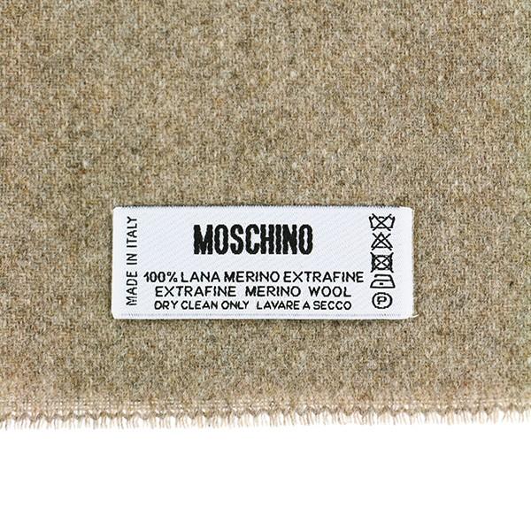 並行輸入 モスキーノ マフラー・ストール ライトブラウン MOSCHINO 50124 M5293 003 爆買 | MOSCHINO | 04