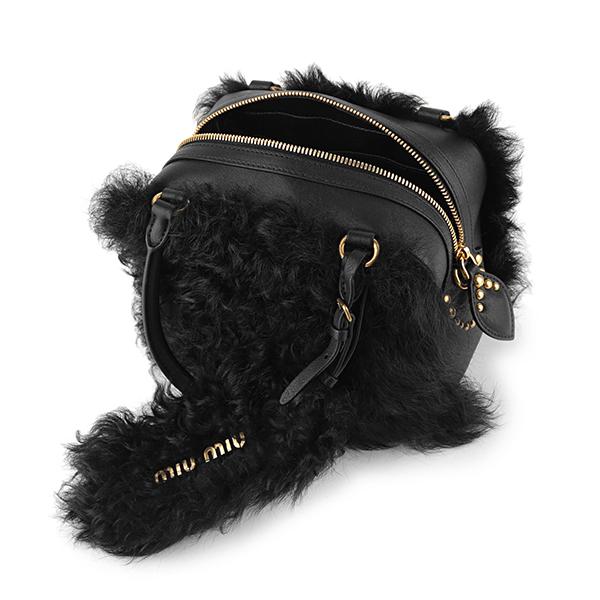 miu ミュウミュウ ハンドバッグ MIU ジップド トップハンドル miu ミュウミュウ ハンドバッグ MIU ジップド トップハンドル