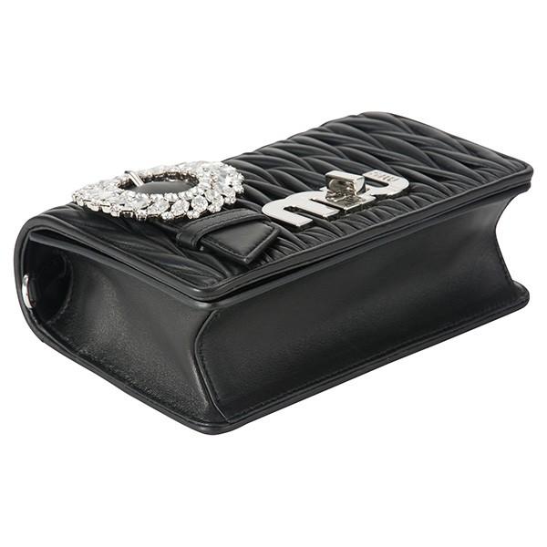 miu 並行輸入 ミュウミュウ ショルダーバッグ マテラッセ 5BF068 N88