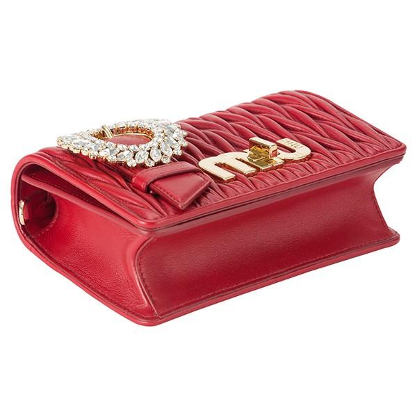 miu 並行輸入 ミュウミュウ ショルダーバッグ MIU マテラッセ 5BF068