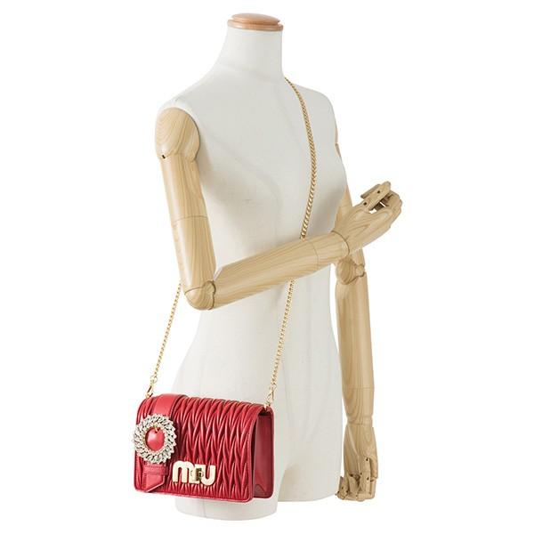 miu 並行輸入 ミュウミュウ ショルダーバッグ MIU マテラッセ 5BF068