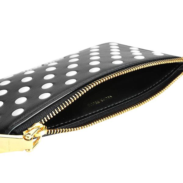 miu 並行輸入 ミュウミュウ カードケース MIU ドットスタッズ